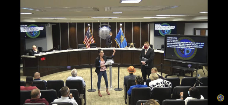 Action Committee presents report and public comment causes conflict at OK County jail trust meeting