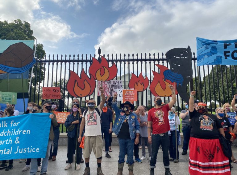Oklahoma Indigenous activists urge Biden to declare climate emergency