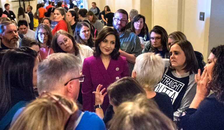 Challenging Stitt, Joy Hofmeister running for governor as a Democrat