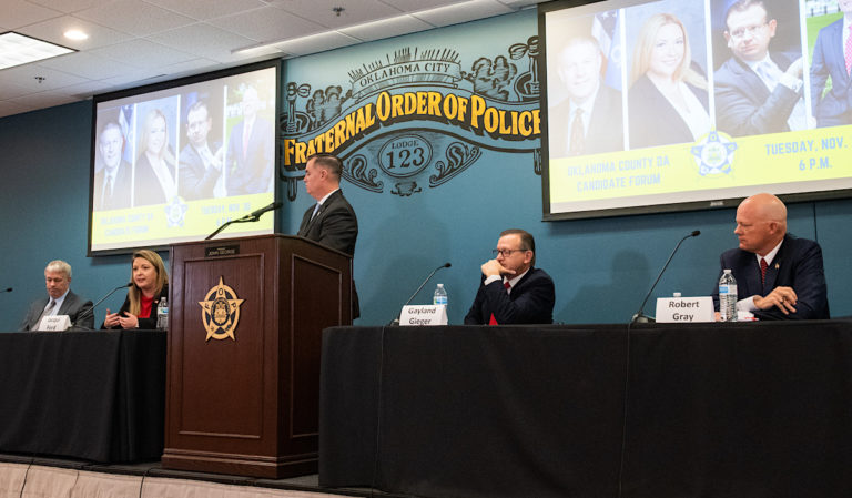 During forum, DA candidates differ on charges for OKCPD officers