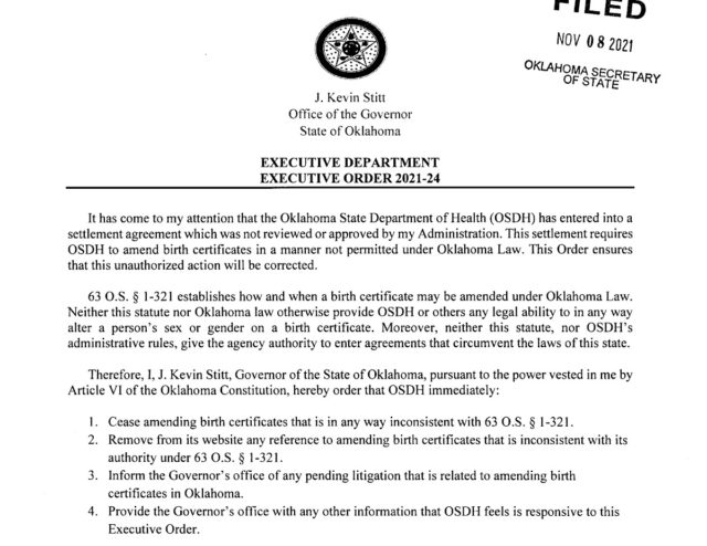 amending birth certificates