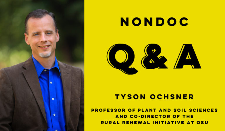 Tyson Ochsner: ‘Faith and love’ drive OSU’s Rural Renewal Initiative
