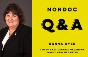 Donna Dyer talks rural health care, Wetumka history Donna Dyer