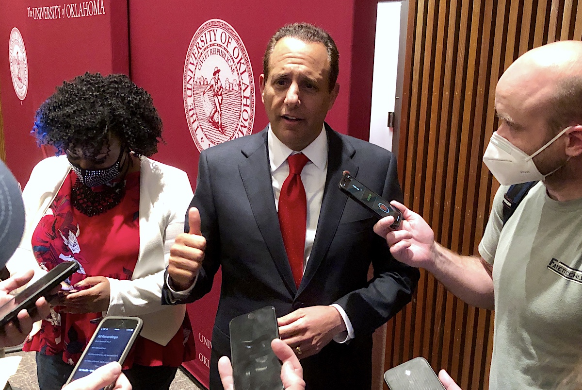 Amid football fears, OU leadership lauds the broader, brighter picture