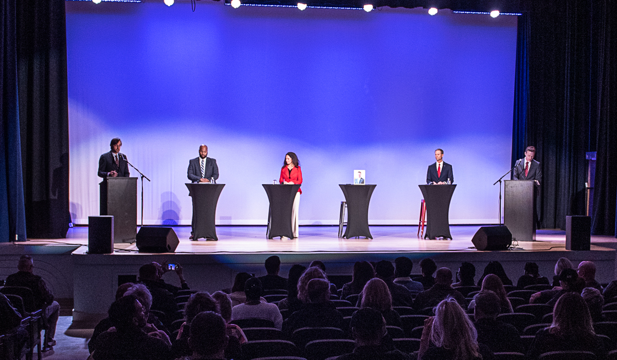 OKC mayoral debate features policy talk, criticism of ‘No Show Holt’