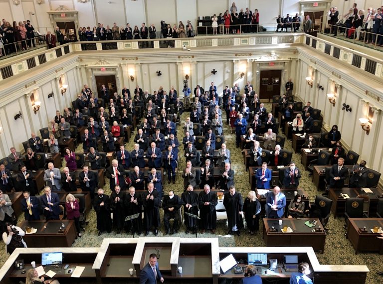 Stitt pitches higher teacher pay and vouchers, says ‘justice’ jeopardized by reservation jurisdiction