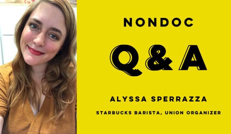‘We aren’t just looking at what we can gain’: Alyssa Sperrazza on unionizing Starbucks