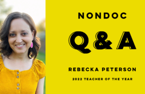 ‘I love who I am when I’m with my students’: Rebecka Peterson named Teacher of the Year Rebecka Peterson