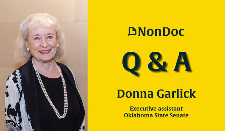 Approaching retirement, Donna Garlick has advice for young lawmakers, assistants