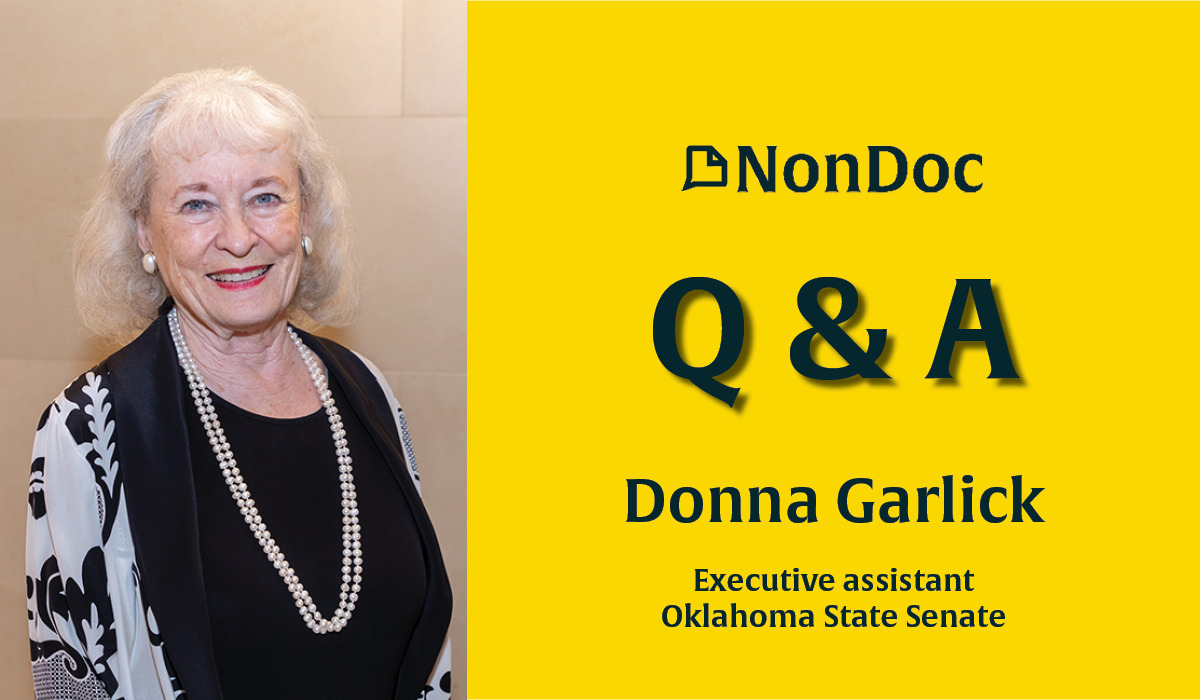 Approaching retirement, Donna Garlick has advice for young lawmakers, assistants