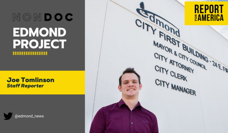 Welcome Joe Tomlinson as our new Edmond reporter