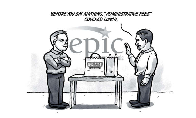 Epic affidavit makes for light reading over lunch