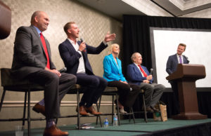 GOP state superintendent candidates mix personal stories with rhetoric in debate