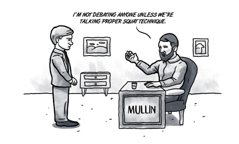 What would convince Markwayne Mullin to debate?