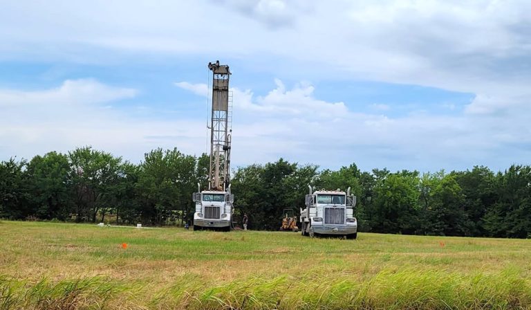 Emergency well drilled in Sasakwa, where some residents lacked running water for months