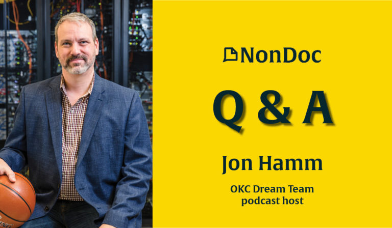 ‘This season will tell us a lot’: Jon Hamm discusses the OKC Thunder rebuild