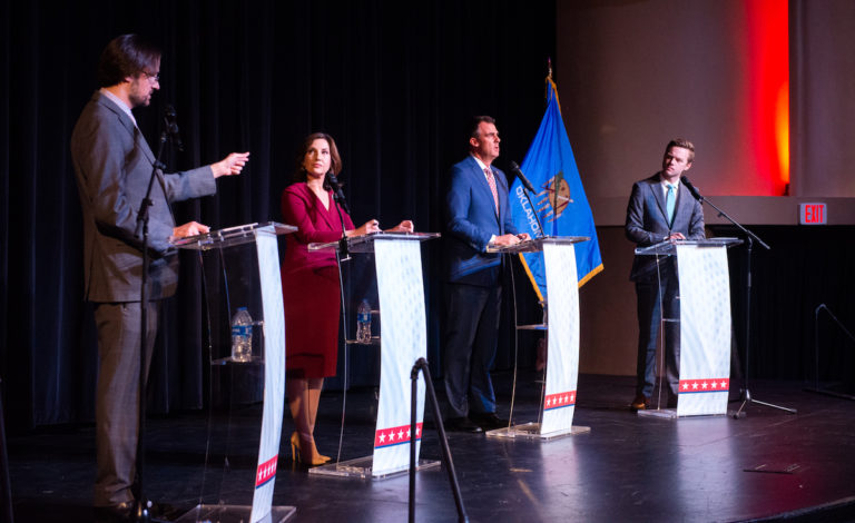 A fact check of the gubernatorial debate between Hofmeister and Stitt