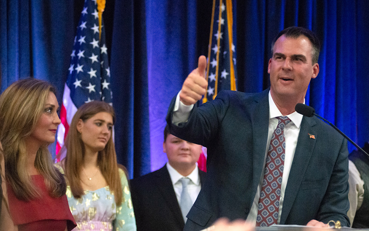 Encore: Kevin Stitt reelected governor of Oklahoma