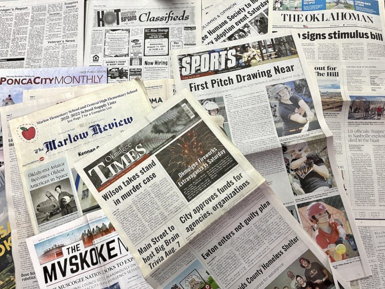 Longtime newsman talks newspaper troubles