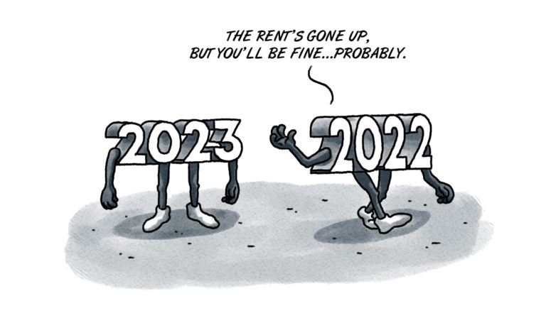 Compared to recent years, 2022 seemed tolerable