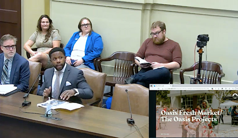 Seeking $30 million for food deserts, innovative grocery store proposal faces oversight questions