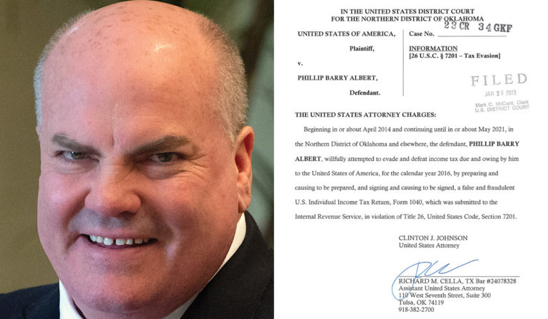Phil Albert charged with tax evasion, faces March trial