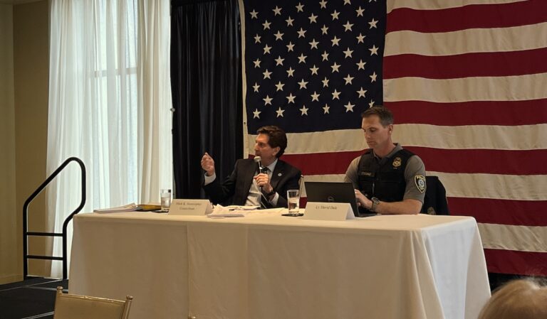 Stonecipher discusses controversial OKC homelessness ordinances at Nichols Hills country club