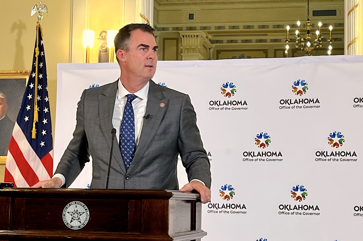 Stitt lets budget bills become law without his signature