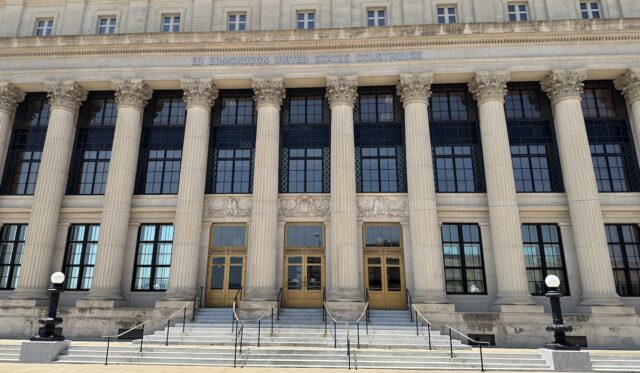 U.S. Eastern District for Oklahoma Courthouse dan kirby trial