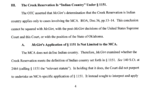 Stroble case asks OK Supreme Court to decide income tax rules on reservations Stroble case
