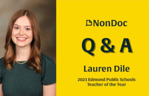 EPS Teacher of the Year Lauren Dile believes her students ‘can change the world’ Lauren Dile, EPS teacher of the year