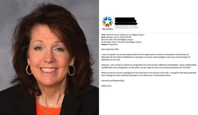 Citing ‘political environment,’ Katherine Curry resigns as secretary of education after 3 months