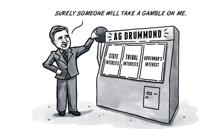 Sick of Stitt hammering the machine, Drummond seeks a spin