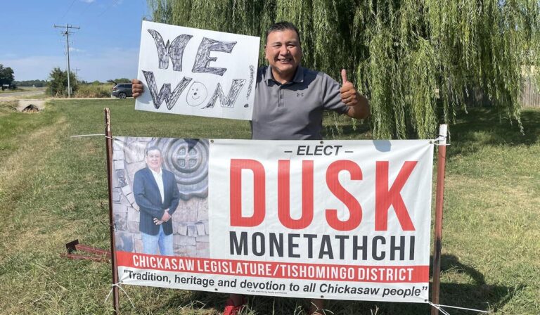 Dusk Monetathchi ousts Steven Woods from Chickasaw Nation Tribal Legislature
