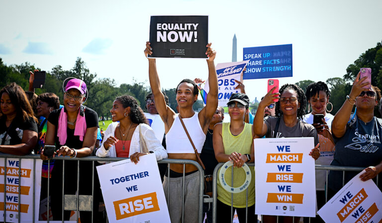 ‘Liberate the soul of the nation’: Thousands gather 60 years after the March on Washington