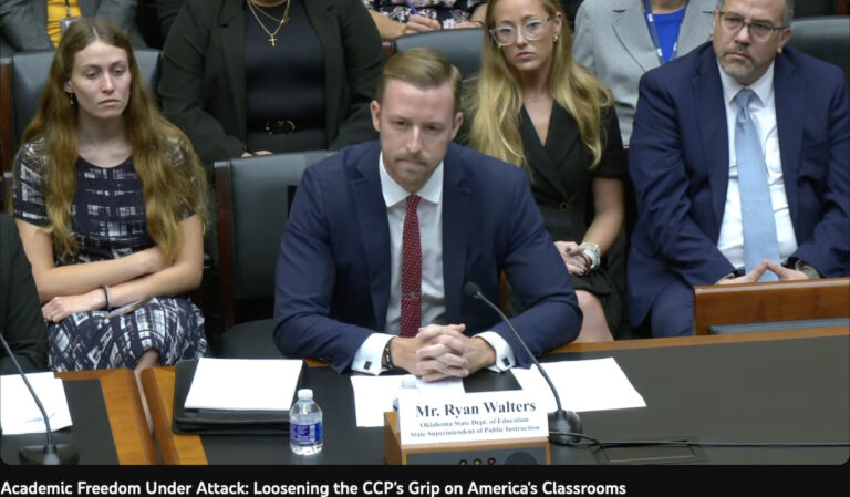 Ryan Walters talks TPS to Congress one day after former employee charged with wire fraud