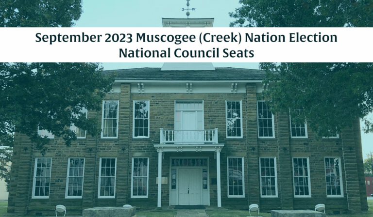 Cheat sheet: Former reps seek return to Muscogee National Council