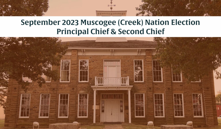Cheat sheet: Muscogee Nation chiefs face challengers