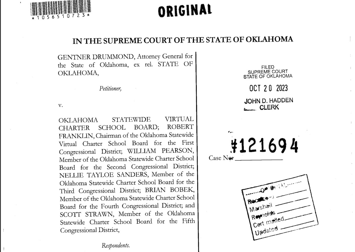 Frantic Friday: Drummond files St. Isidore suit; Stitt fills state board, criticizes Sara Hill nomination