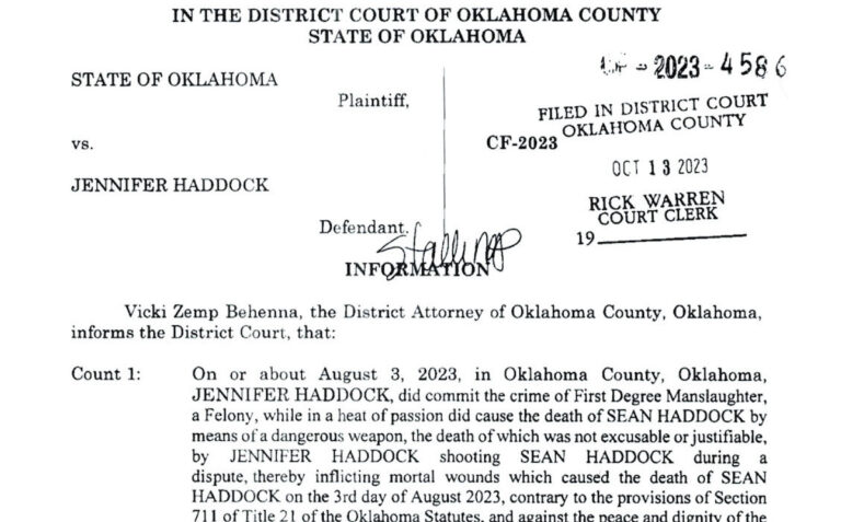 Behenna files manslaughter charge on EPD Lt. Jennifer Haddock for shooting brother