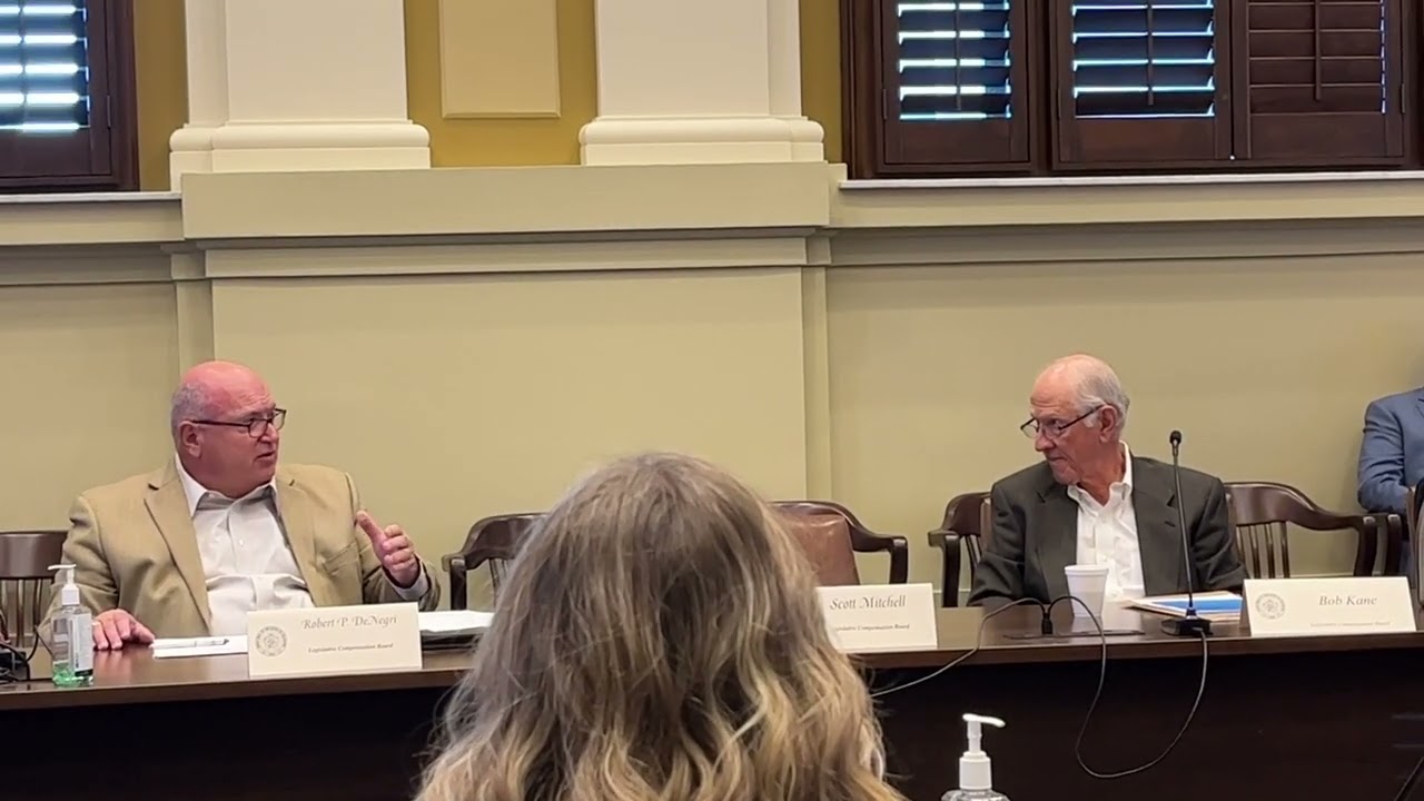 With lawmaker’s cousin voting, Board on Legislative Compensation keeps pay flat