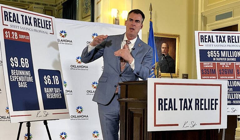 As special session starts, Stitt asked to sit with Senate