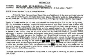 Charged with perjury and child abuse, Western Heights ‘football analyst’ Micah Nall on leave Micah Nall football coach