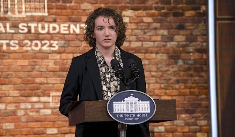 Norman High’s Kallan McKinney honored at White House as National Student Poet
