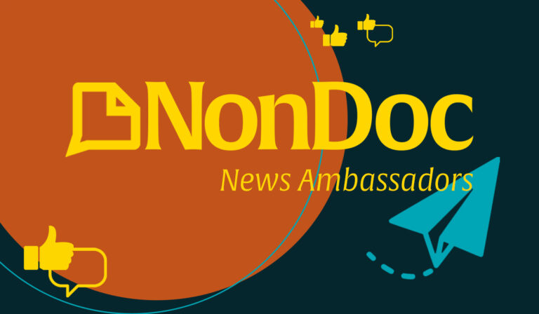 Connect your community to coverage as a NonDoc news ambassador