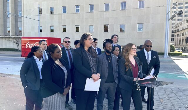 HB 1775 plaintiffs & Megan Lambert after hearing HB 1775 hearing