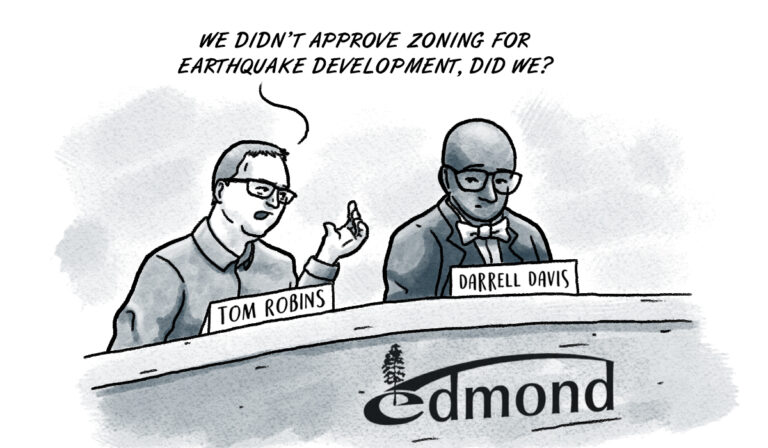 Will Edmond NIMBYs unite against the earthquakes?