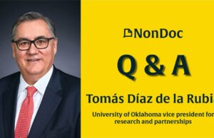 Lasers, satellites and race cars: OU’s Tomás DÃaz de la Rubia loves science Tomás DÃaz de la Rubia