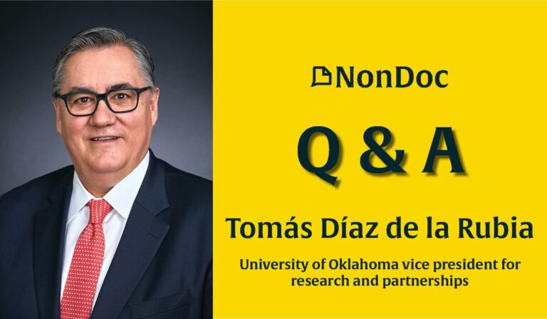 Lasers, satellites and race cars: OU’s Tomás Díaz de la Rubia loves science