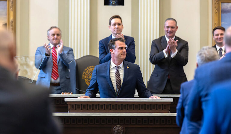‘Get government out of the way’: Stitt hits slew of topics in 2024 State of the State